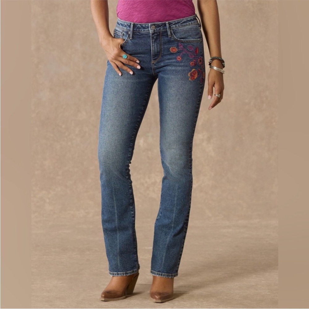NWT DRIFTWOOD Kelly Autumn Bloom Jeans in Harvest